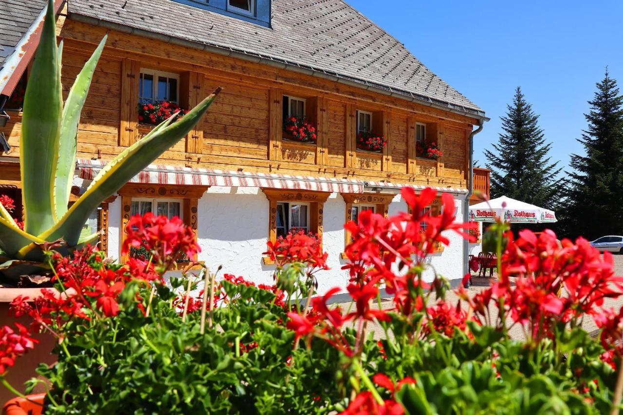 Hoehenpension Glashuette Bed&Breakfast Fruehstueckspension Hotel Garni Bonndorf im Schwarzwald Eksteriør billede